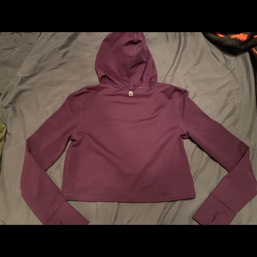Buffbunny crop hoodie in large